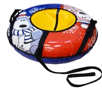 Надувная ватрушка тюбинг ТяниТолкай Медведь 83 см, с автокамерой 74395