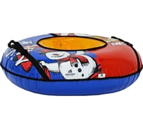 Надувная ватрушка тюбинг ТяниТолкай Снеговик 93 см, с автокамерой 76630