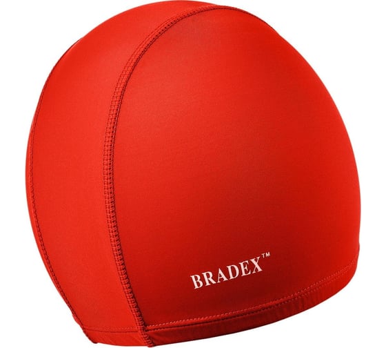 Шапочка для плавания BRADEX полиамид, красный SF 0855
