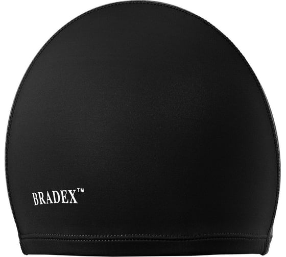 Шапочка для плавания BRADEX полиамид, черная SF 0851