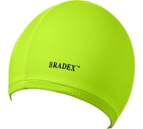 Шапочка для плавания BRADEX полиамид, салатовая SF 0857