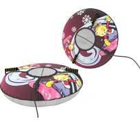 Надувная ватрушка с автокамерой PolyTube Веселый Зоопарк, 80 см PT0811К3