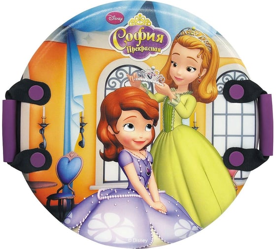 Круглая ледянка с ручками 1TOY София 54х2см Т57206 1