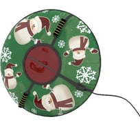 Надувная ватрушка с автокамерой PolyTube Хоровод снеговик, 80 см PT0812К2