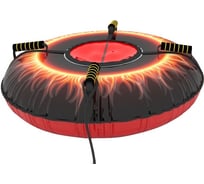 Надувная ватрушка с автокамерой PolyTube Пламя 90 см PT0914К