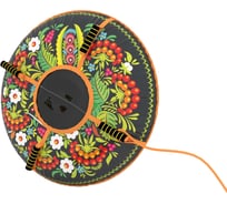 Надувная ватрушка с автокамерой PolyTube Русские Узоры 100 см PT1015К