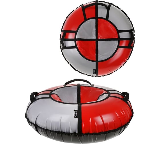 Тюбинг X-match Sport красный-серый, 90см 582181 1