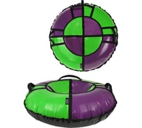 Тюбинг X-match Sport фиолетовый-зеленый, 110см 582187