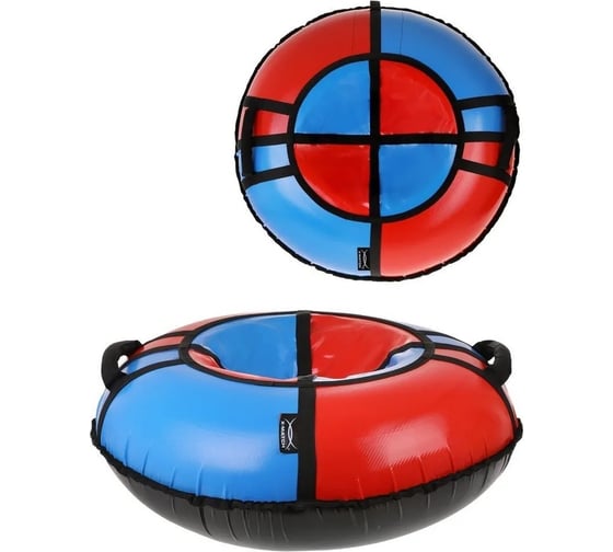 Тюбинг X-match Sport красный-синий, 100см 582194