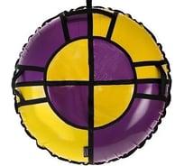 Тюбинг X-match Sport фиолетовый-желтый, 110см 582179