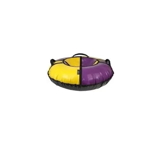Тюбинг X-match Sport фиолетовый-желтый, 110см 582179