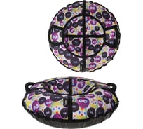 Тюбинг X-match Люкс Ежики 90 см 582365