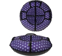 Тюбинг X-match Люкс Звездное небо, 110 см 582393