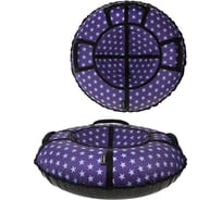 Тюбинг X-match Люкс Звездное небо, 100 см 582392