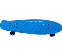 Пластиковый скейтборд Наша Игрушка 55x15 см, PVC колеса без света с пластмассовым креплениям 636245