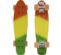 Пенниборд Black Aqua SK-2206D оранжево-желто-зеленый 2000999793448