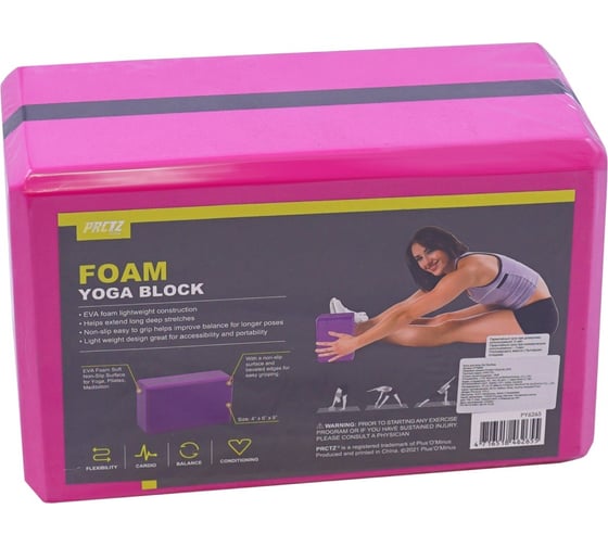 Блок для йоги PRCTZ foam yoga block PY6265
