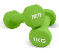 Неопреновая гантель для аэробики PRCTZ neoprene dumbbell, 1 кг PS7075