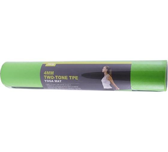 Коврик для йоги двухслойный PRCTZ two tone tpe yoga mat, 173x61x0.4 см PY8450