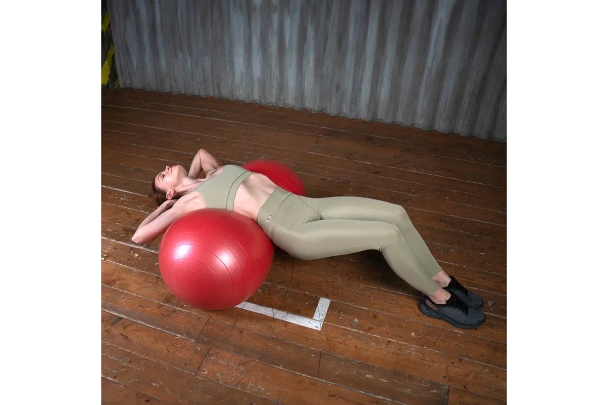 Овальный мяч PRCTZ peanut exercise ball, 50x100 см PF0015 - выгодная цена,  отзывы, характеристики, фото - купить в Москве и РФ