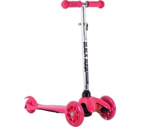 Самокат Black Aqua MG002A светящиеся колёса, малиновый 2000999792472