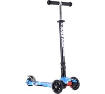 Самокат Black Aqua MG021 светящиеся колёса, милитари 2000999792779