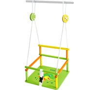 Детские деревянные качели с рисунком Moby Kids Комета Дино 962264