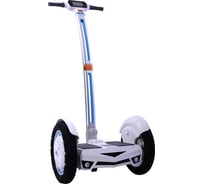 Двухколесный гироцикл с рулем (белый с синим, батарея Sony 520 Вт*ч) Airwheel S3