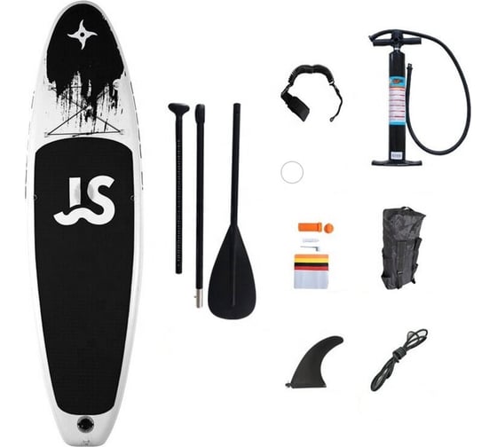 Доска для SUP-серфинга Nonstopika белый/черный SUPboard01