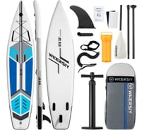 Доска для SUP-серфинга Nonstopika синий, туринговый, Wkersiy SYFD380BLUE