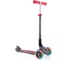 Самокат GLOBBER primo foldable lights черно-красный 432-120-2 1