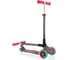 Самокат GLOBBER primo foldable lights черно-красный 432-120-2 5