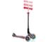 Самокат GLOBBER primo foldable lights черно-красный 432-120-2 7