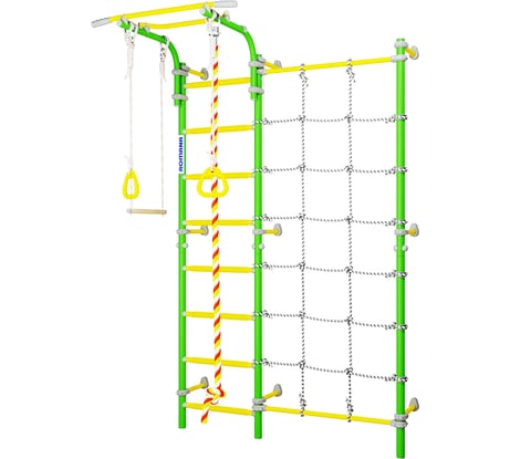 Детский спортивный комплекс ROMANA Karusel S3 зеленое яблоко ДСКМ-3С-8.06.Г1.490.18-28