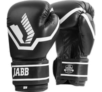Боксерские перчатки из искусственной кожи Jabb je-2015/basic 25 черные 12ун 4690222172744
