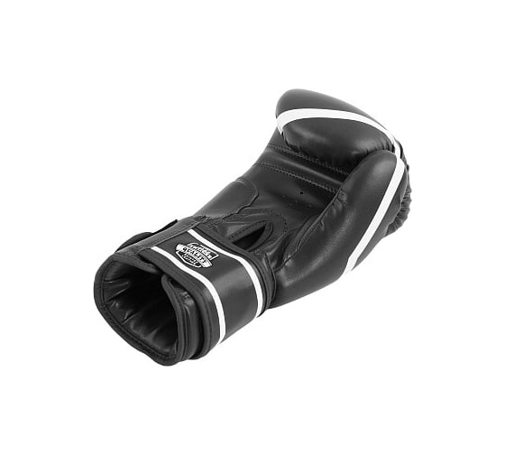 Боксерские перчатки из искусственной кожи Jabb je-2015/basic 25 черные 6ун 4690222172713