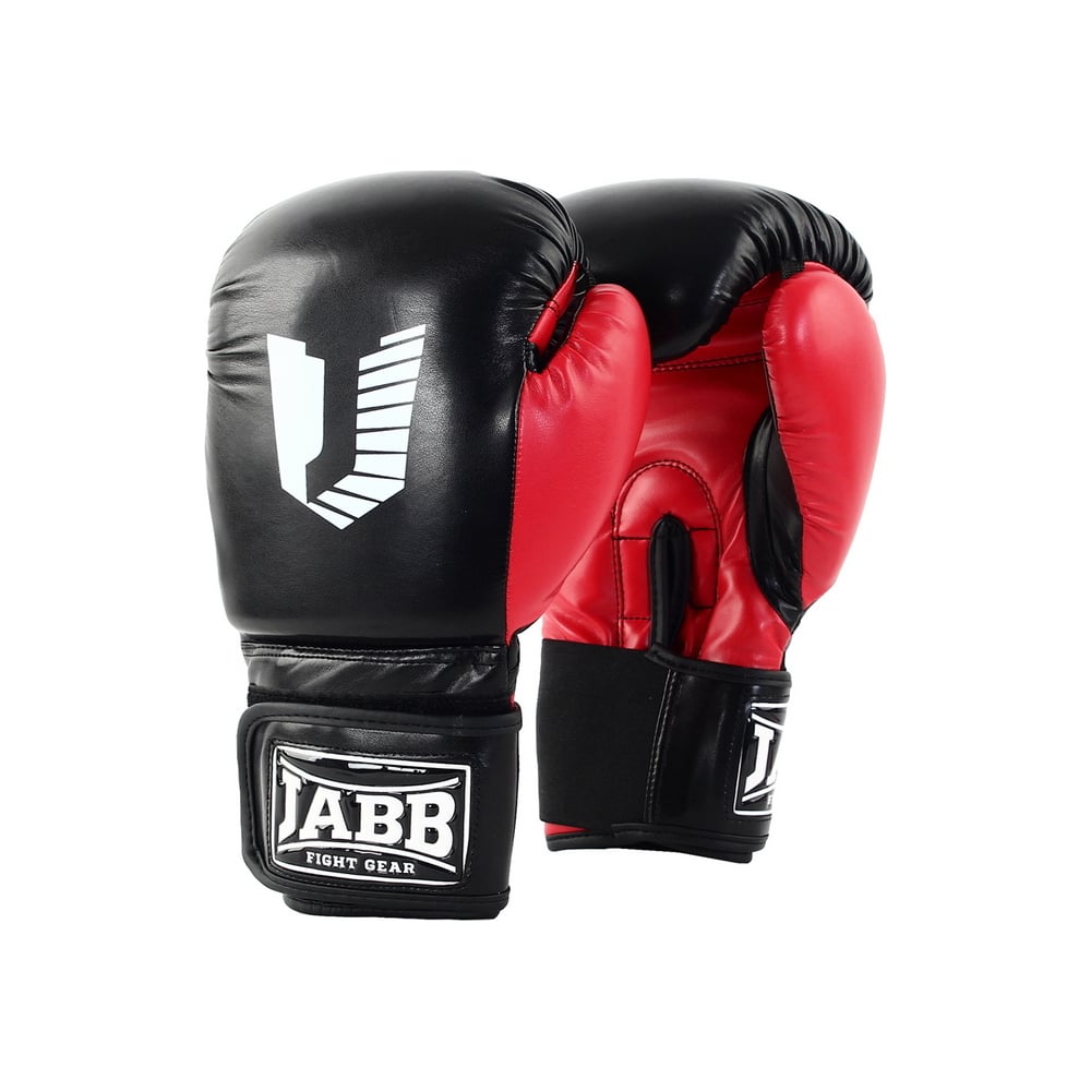 Боксерские перчатки из искусственной кожи Jabb je-4056/eu 56 черные ...