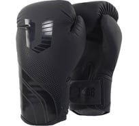 Боксерские перчатки из искусственной кожи Jabb je-4077/asia 77 черные 12ун 4690222165722