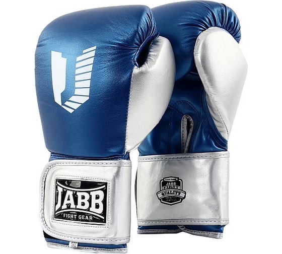 Боксерские перчатки из искусственной кожи Jabb je-4081/us ring синие 12ун 4690222165548 1
