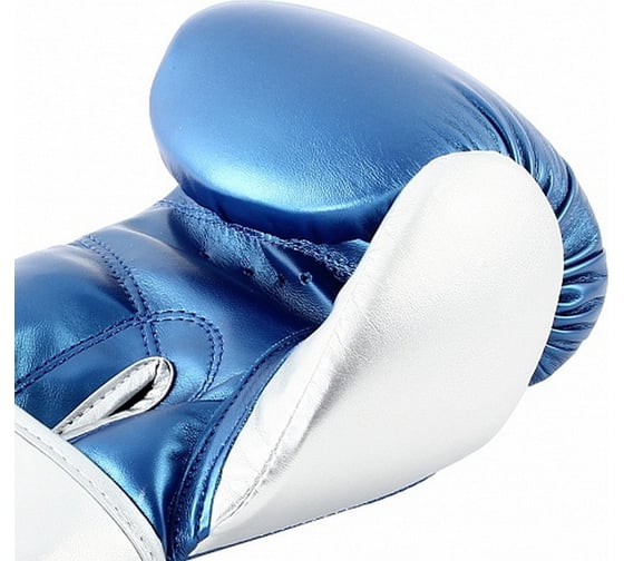 Боксерские перчатки из искусственной кожи Jabb je-4081/us ring синие 8ун 4690222165524