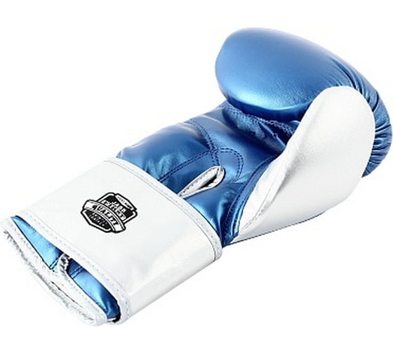 Боксерские перчатки из искусственной кожи Jabb je-4081/us ring синие 8ун 4690222165524