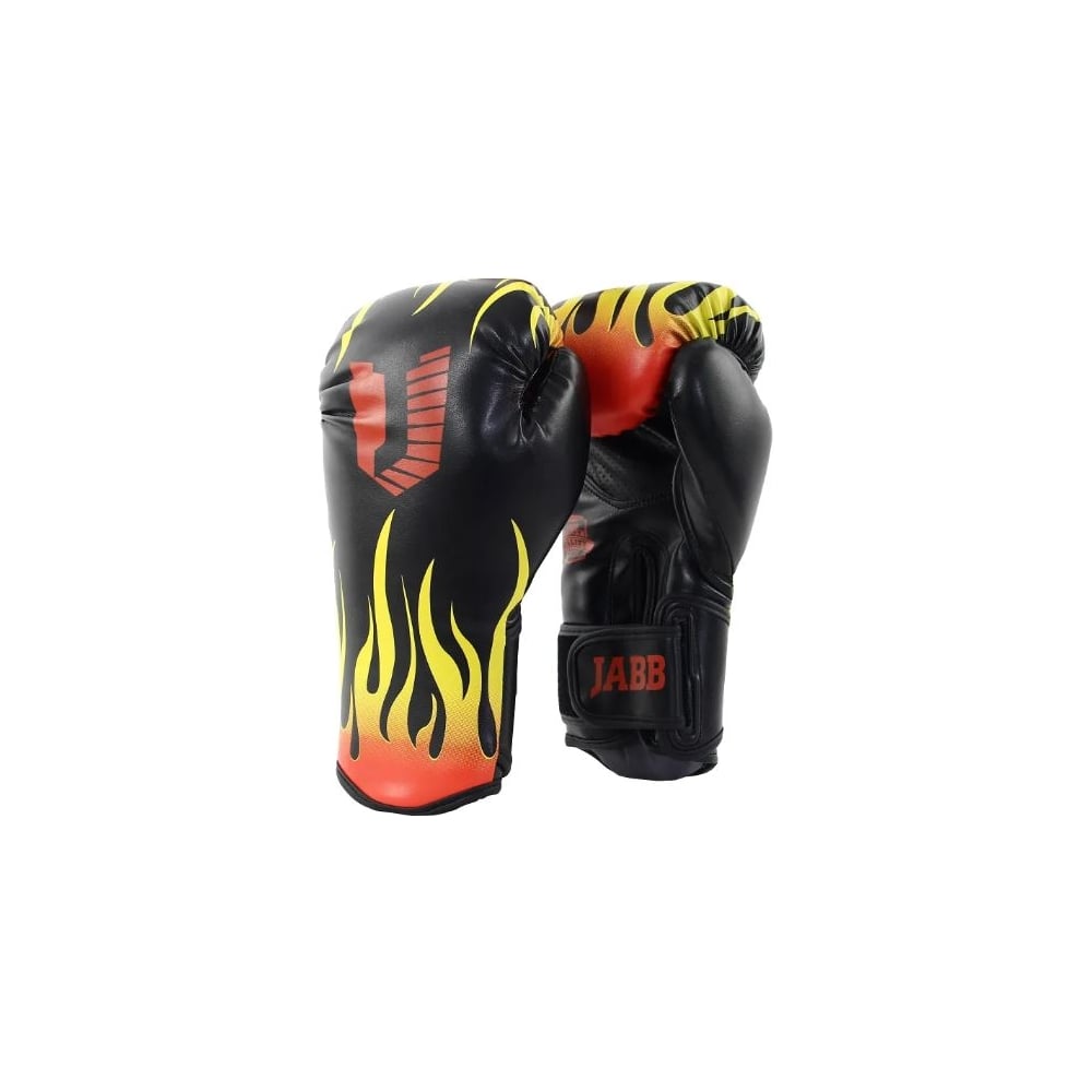 Боксерские перчатки из искусственной кожи Jabb je-4077/asia 77 fire ...
