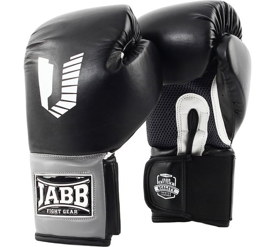 Боксерские перчатки из искусственной кожи Jabb je-4082/eu 42 черные 6ун 4690222165371