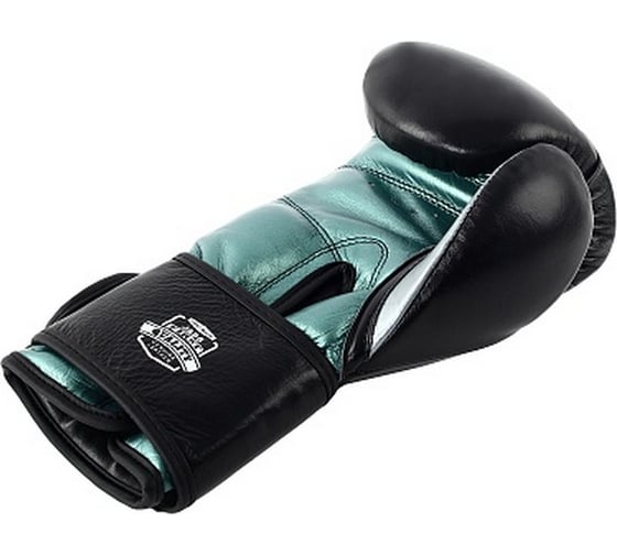 Боксерские перчатки из натуральной кожи Jabb je-4081/us pro черные 14ун 4690222165661