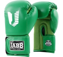 Боксерские перчатки из искусственной кожи Jabb je-4056/eu air 56 зеленые 10ун 4690222165296