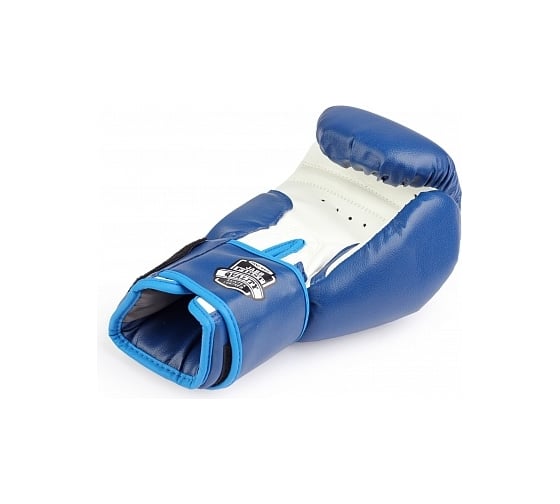 Боксерские перчатки из искусственной кожи Jabb je-4068/basic star синие 10ун 4690222172768