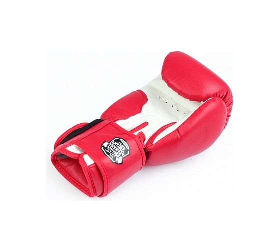 Боксерские перчатки из искусственной кожи Jabb je-4068/basic star красные 12ун 4690222172812