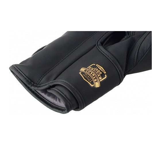 Боксерские перчатки из искусственной кожи Jabb je-4070/asia gold dragon черные 8ун 4690222165784