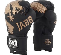 Боксерские перчатки из искусственной кожи Jabb je-4070/asia bronze dragon черные 12ун 4690222165838