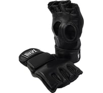 Перчатки для смешанных единоборств Jabb je-23231t натуральная кожа, черный, р. S 4690222120639